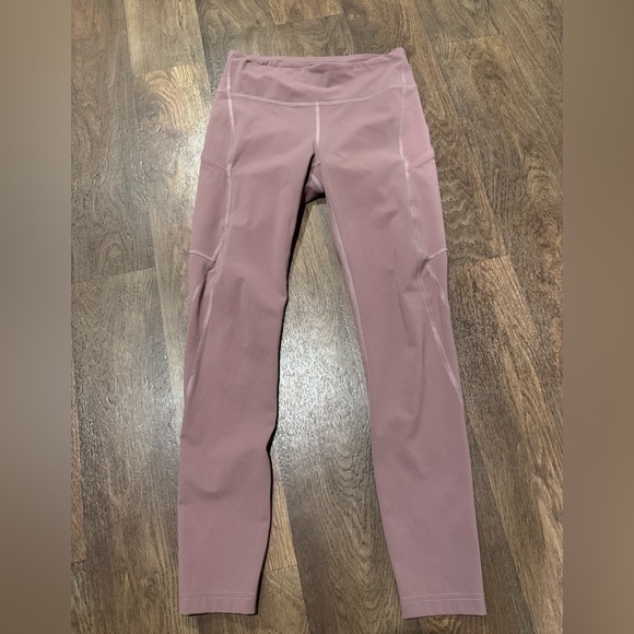 Outdoor Voices Super Form 7/8 Leggings Dusty Purple Size Small - Picture 3 of 10